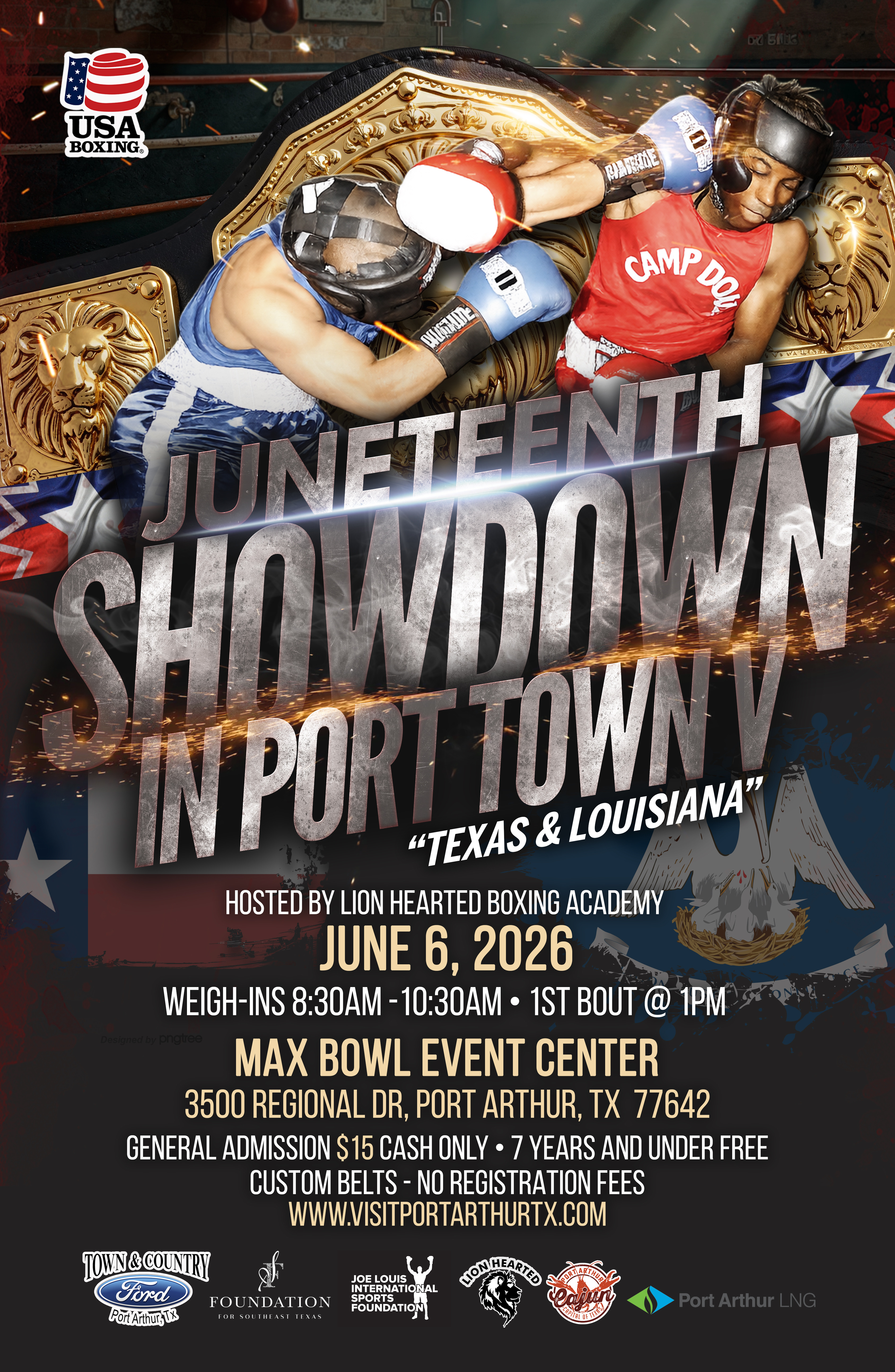 Boxing Showdown Flyer