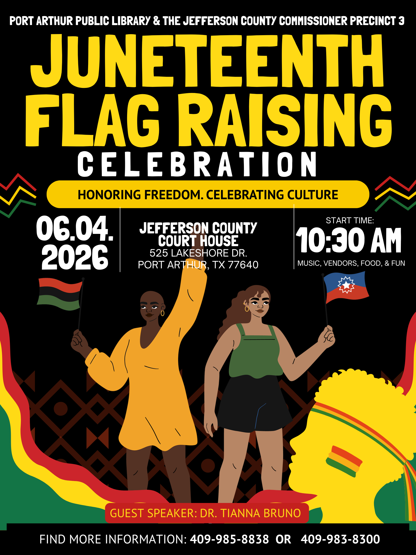 Flag Raising Flyer