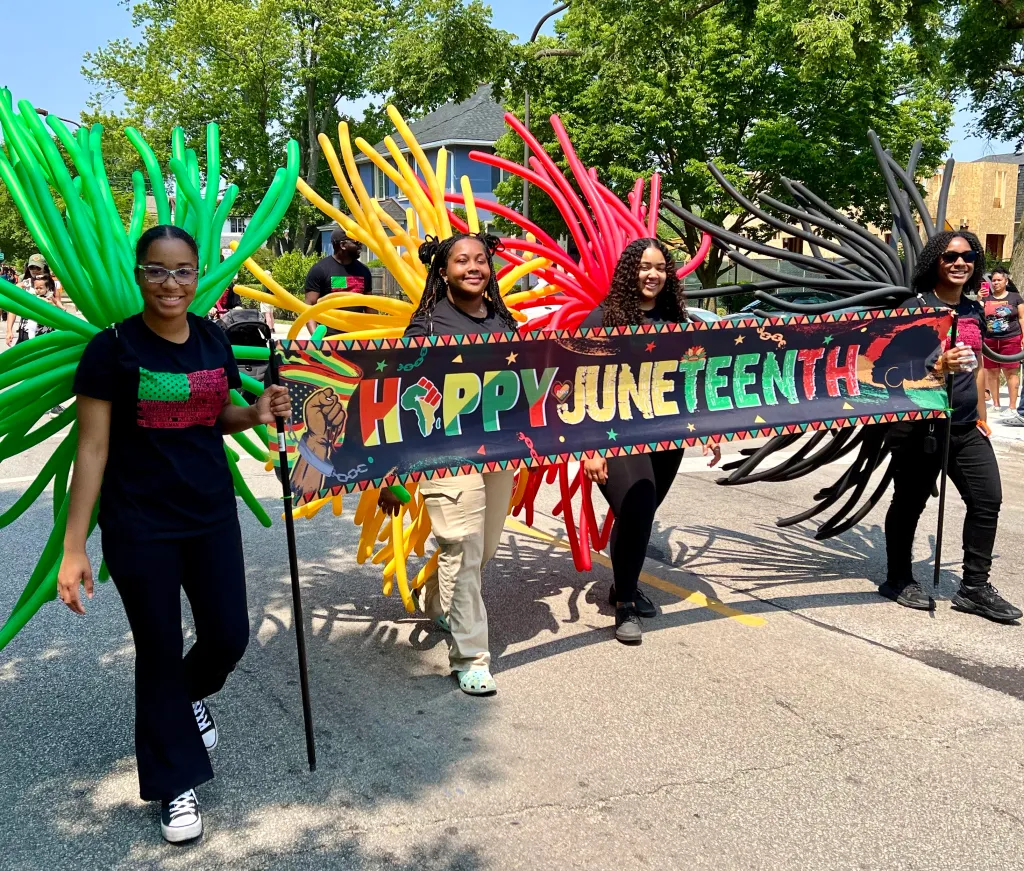 Parade & Block Party Flyer